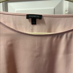 Talbots Soft Pink Top
